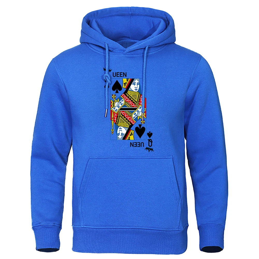 Poker Cards Queen Of Spades Q Print Clothes Mens Crewneck Pollover Sweatshirt Cute Loose Hoodies Autumn Oversize Streetwear Man
Poker Cards Queen Of Spades Q Print Clothes Mens Crewneck Pollover Sweatshirt Cute Loose Hoodies Autumn Oversize Streetwear Man