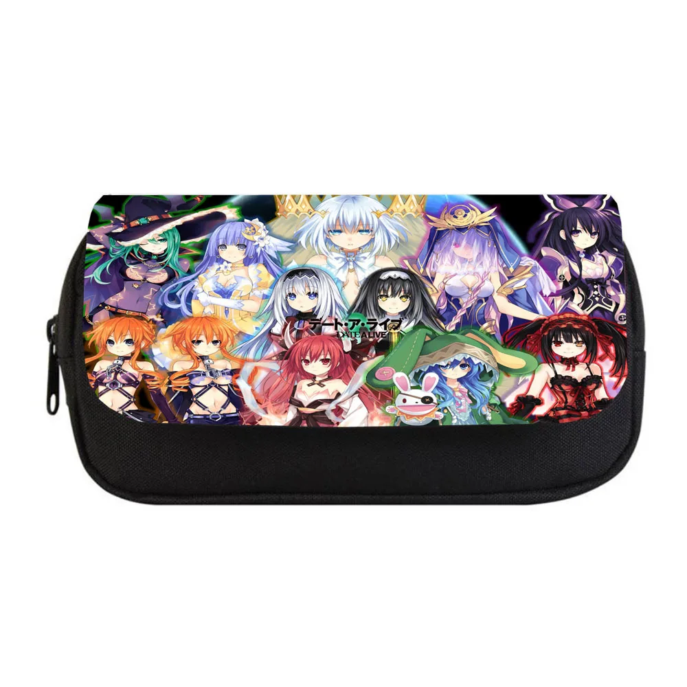 Anime Date Alive Canvas Pencil Case Printing Large Capacity Double Zipper Bag Teenager Student Money Purse Men Women Storage Bag
Anime Date Alive Canvas Pencil Case Printing Large Capacity Double Zipper Bag Teenager Student Money Purse Men Women Storage Bag