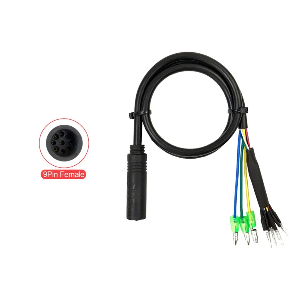 Outdoor E-bike Motor Cable Julet 130CM 9 Pin Female Adapter Bicycle Connector For Brushless Hub Motor KT Controller
Outdoor E-bike Motor Cable Julet 130CM 9 Pin Female Adapter Bicycle Connector For Brushless Hub Motor KT Controller