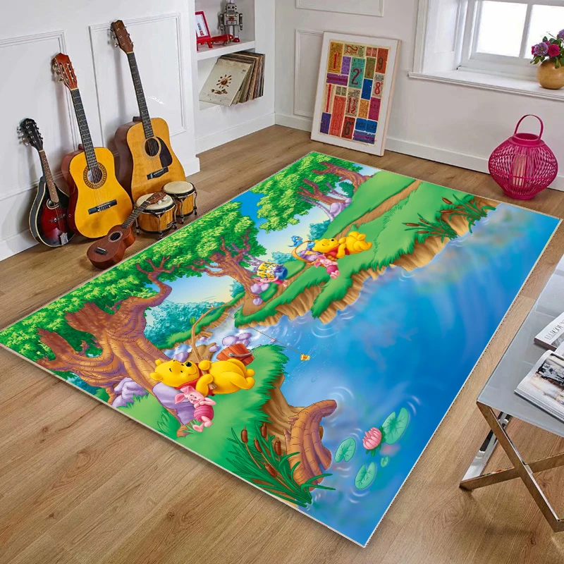 Новые милые Мультяшные напольные коврики Винни-Пух, украшение для комнаты для девочек, домашние Мультяшные детские коврики из мультфильма, ... 
Новые милые Мультяшные напольные коврики Винни-Пух, украшение для комнаты для девочек, домашние Мультяшные детские коврики из мультфильма, ...