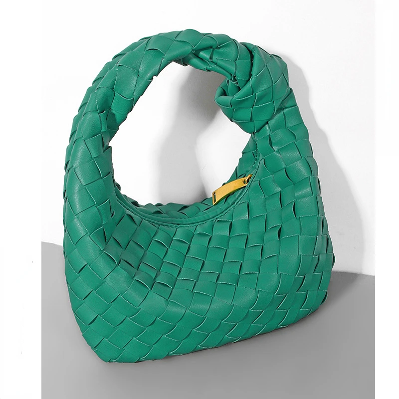 Summer Woven Bags Women PU Leather Cloud Bag Niche Design Zipper Closure Clutch Knotted Handbag 216BZ571
Summer Woven Bags Women PU Leather Cloud Bag Niche Design Zipper Closure Clutch Knotted Handbag 216BZ571