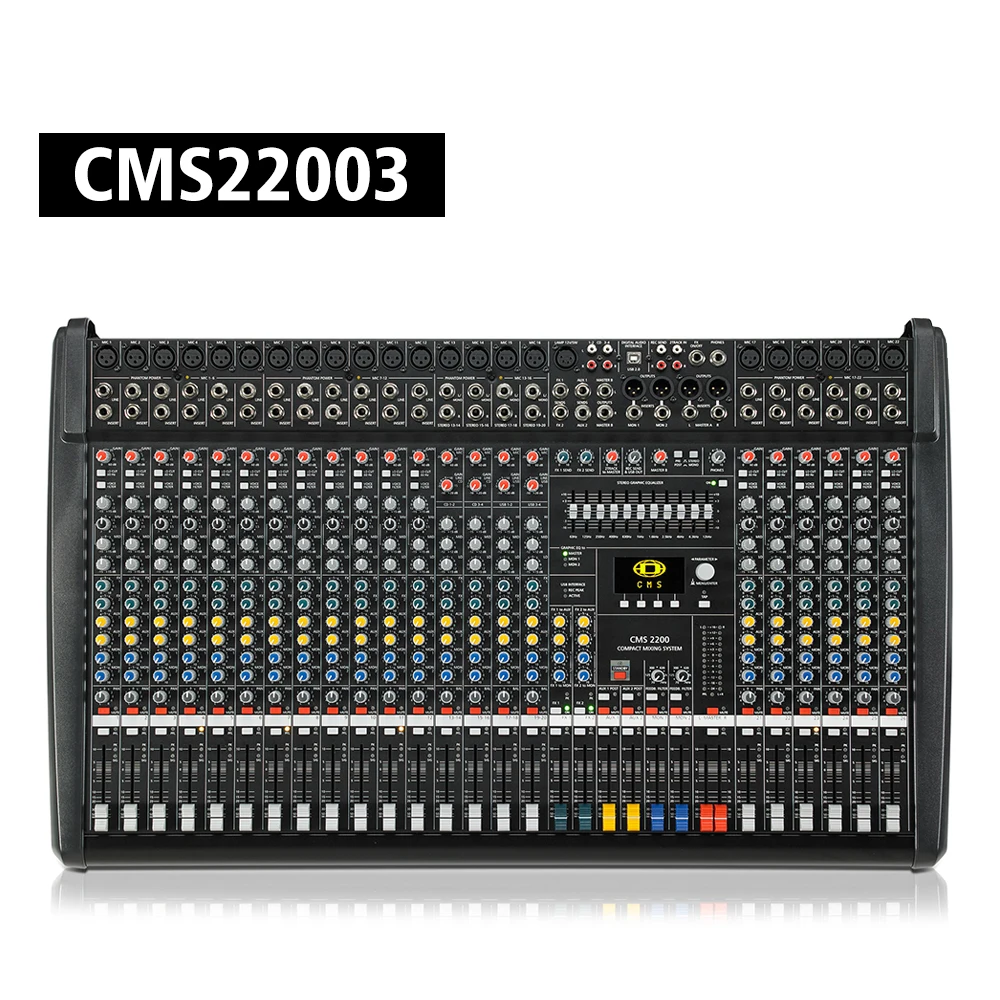 New Dynacord 22 Channel Audio Mixer CMS2200 CMS2200-3 Professional Powered Mixing Console Power Mixer Amolifier 48V Phantom
New Dynacord 22 Channel Audio Mixer CMS2200 CMS2200-3 Professional Powered Mixing Console Power Mixer Amolifier 48V Phantom
