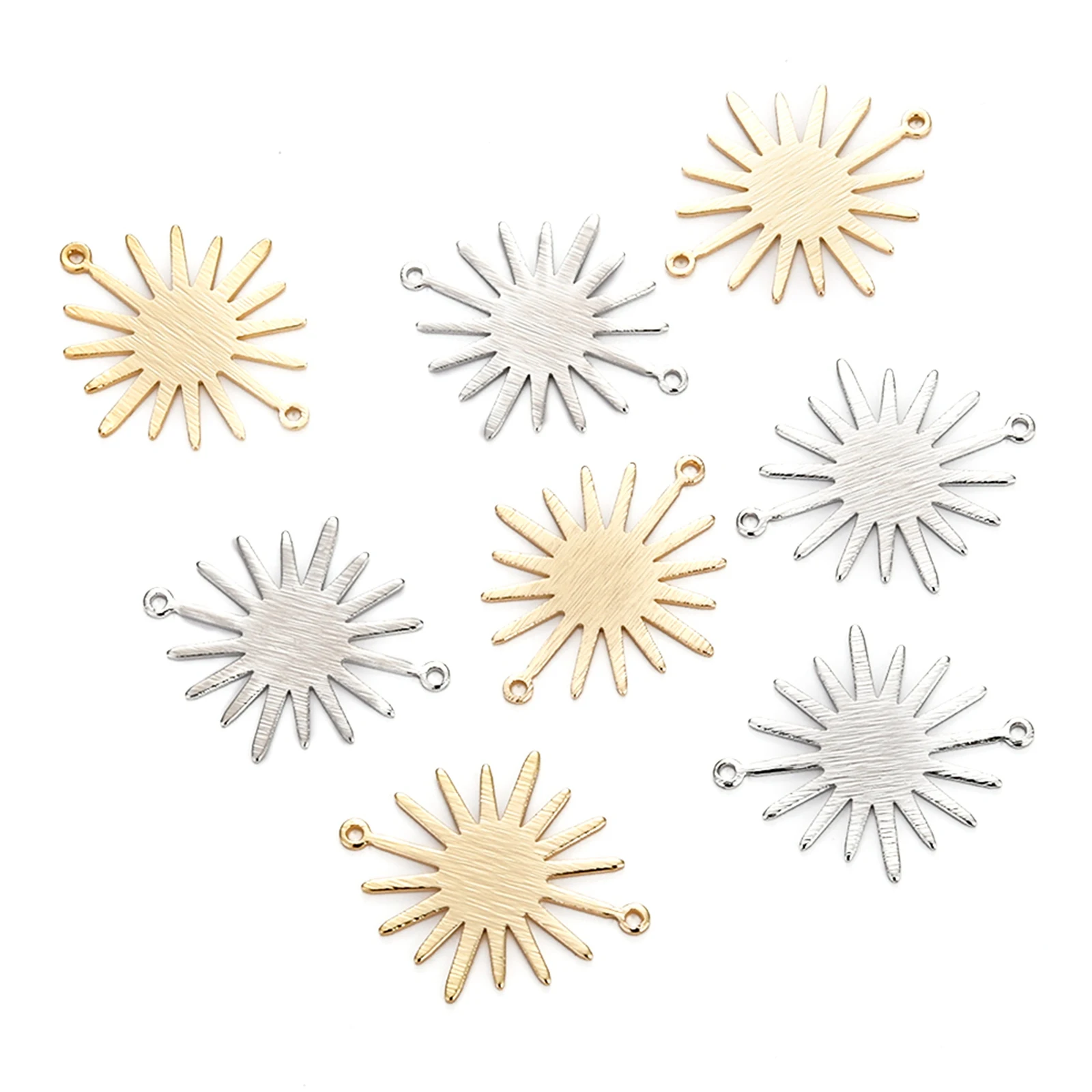 Pandahall 5Pcs Mixed Color Sun Brass Solar Eclipse Links Connectors Metal Connector Charms For Bracelet DIY Jewelry Making Gift
Pandahall 5Pcs Mixed Color Sun Brass Solar Eclipse Links Connectors Metal Connector Charms For Bracelet DIY Jewelry Making Gift