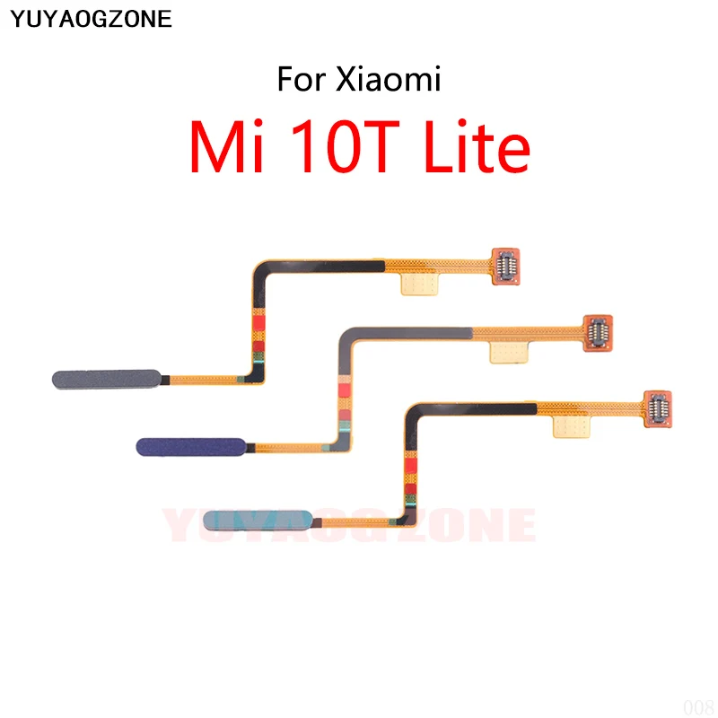 

Кнопка "домой" сканер отпечатков пальцев Сенсорное ID Меню Возврат сенсор гибкий кабель для Xiaomi Mi 10T Lite
