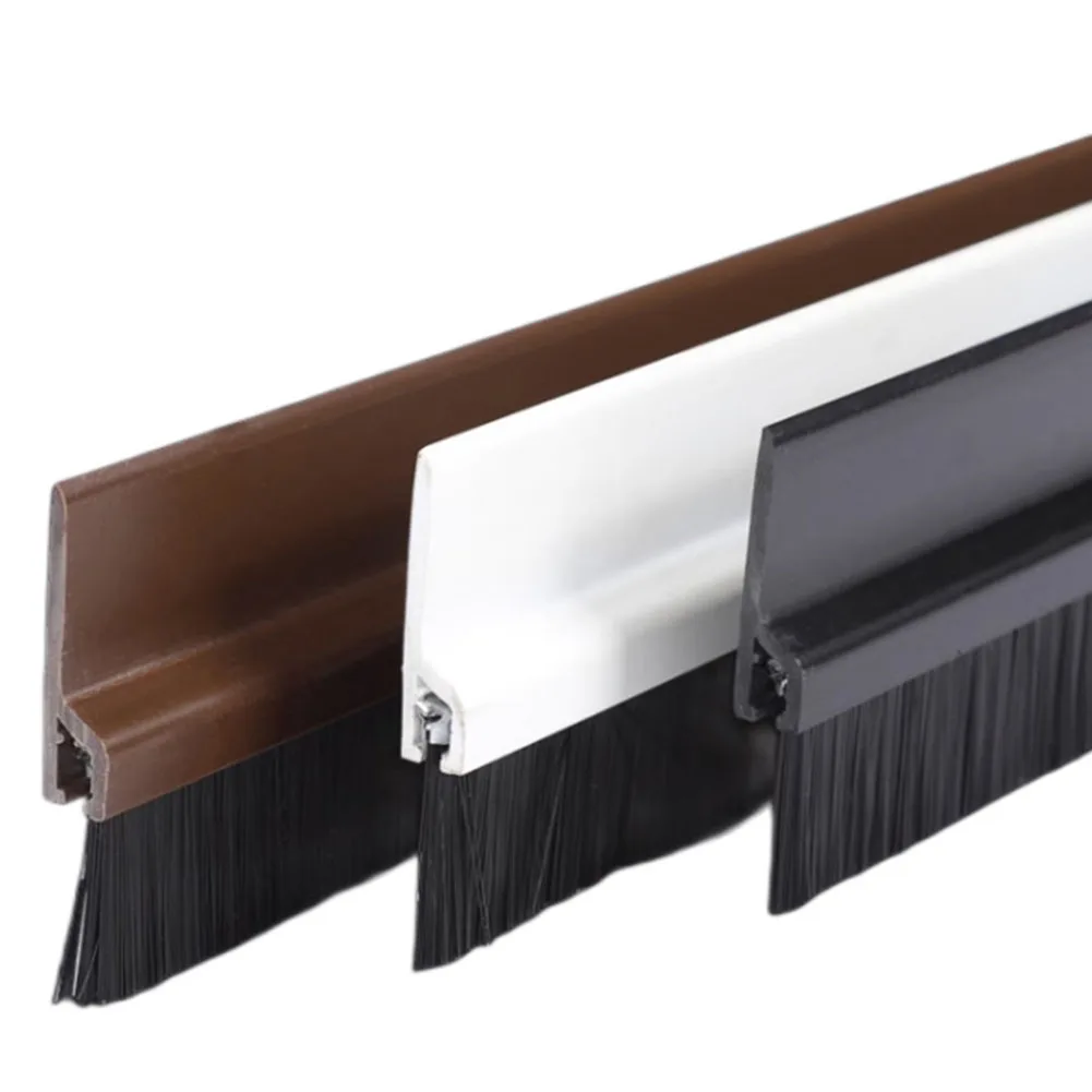 100CM Door Bottom Brush Seal Strip Insectproof Soundproof Door Bottom Seal Strip Door Sweep Seals Soft Brush Hardware
100CM Door Bottom Brush Seal Strip Insectproof Soundproof Door Bottom Seal Strip Door Sweep Seals Soft Brush Hardware