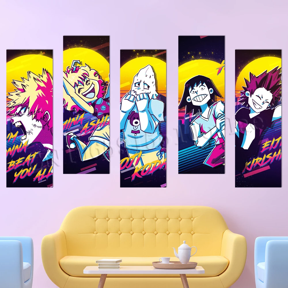 Wallpaper PVC My Hero Academia Pictures Home Decoration DIY Mural Paintings Wall Art Printed Poster Self-adhesive Living Room
Wallpaper PVC My Hero Academia Pictures Home Decoration DIY Mural Paintings Wall Art Printed Poster Self-adhesive Living Room