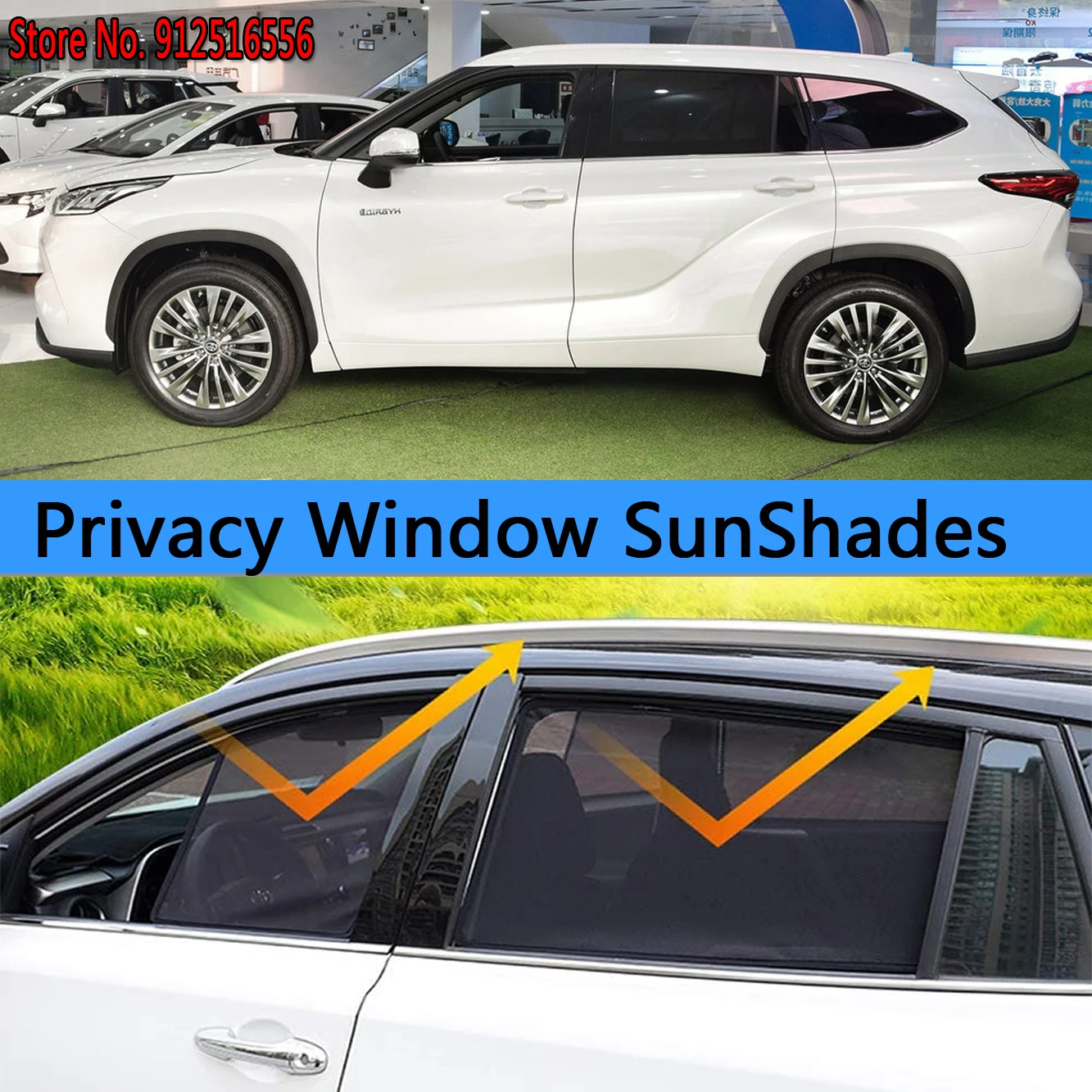 Sun Shade Shading Protection Window SunShades Sunshield Accseeories For Toyota Highlander Kluger XU70 70 2020 2021 2022 2023
Sun Shade Shading Protection Window SunShades Sunshield Accseeories For Toyota Highlander Kluger XU70 70 2020 2021 2022 2023