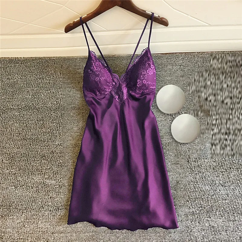 12 styles Sexy Sleep Dress Women Lace Silk Satin Nightdress Sleeveless Nighties V-neck Nightgown Plus Size Sleepwear Nightwear
12 styles Sexy Sleep Dress Women Lace Silk Satin Nightdress Sleeveless Nighties V-neck Nightgown Plus Size Sleepwear Nightwear