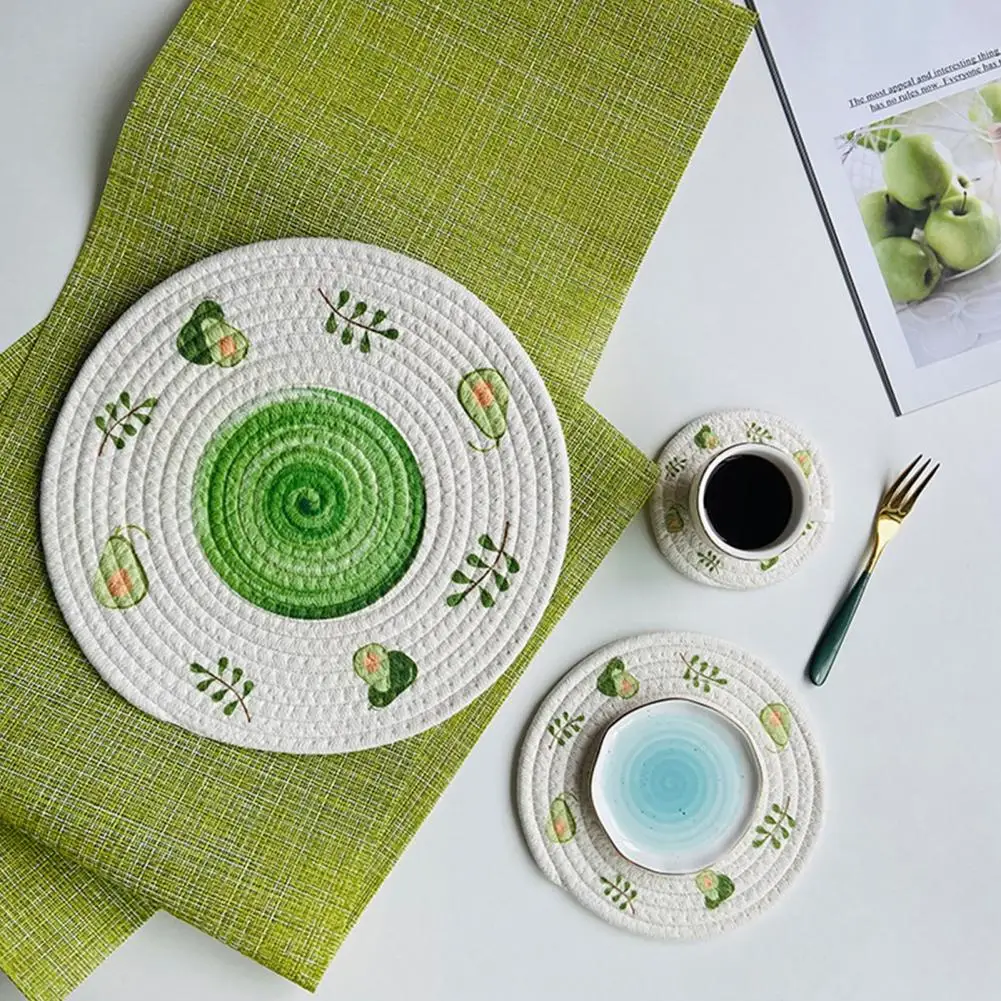 Bowl Mat Attractive Easy to Clean Durable for Daily Use Insulation Pot Holder Insulation Pad
Bowl Mat Attractive Easy to Clean Durable for Daily Use Insulation Pot Holder Insulation Pad