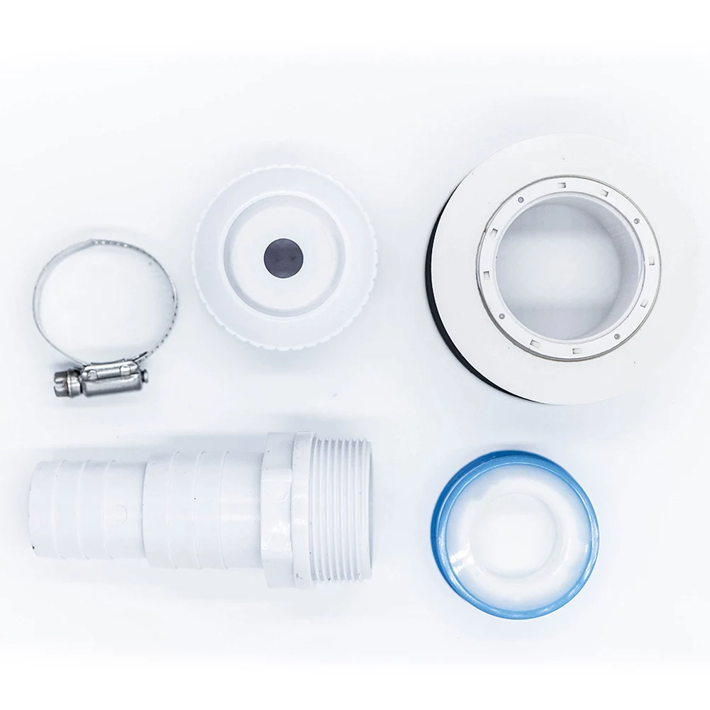 Pools Adapter 1 Set Hose Adapter Stainless Steel Clip Tape Thread Sealing Tape Adapter Clip Directional Eye Accessory Durable
Pools Adapter 1 Set Hose Adapter Stainless Steel Clip Tape Thread Sealing Tape Adapter Clip Directional Eye Accessory Durable