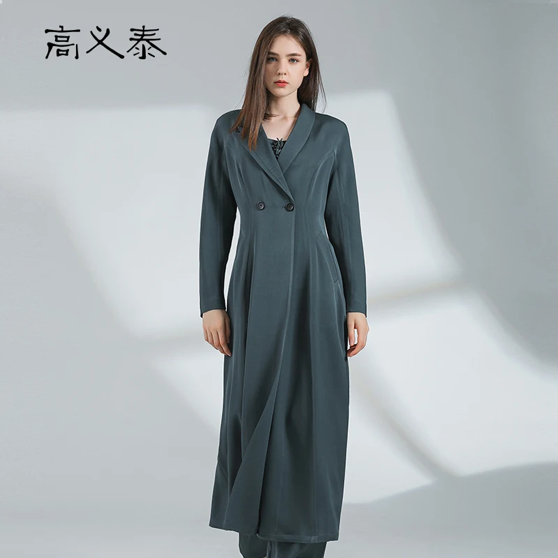 Love Grey 40 Momme Smooth heavyweight Silk Asymmetric Lapel Raglan Long Sleeve Side Pocket Windbreaker Jacket FY085
Love Grey 40 Momme Smooth heavyweight Silk Asymmetric Lapel Raglan Long Sleeve Side Pocket Windbreaker Jacket FY085