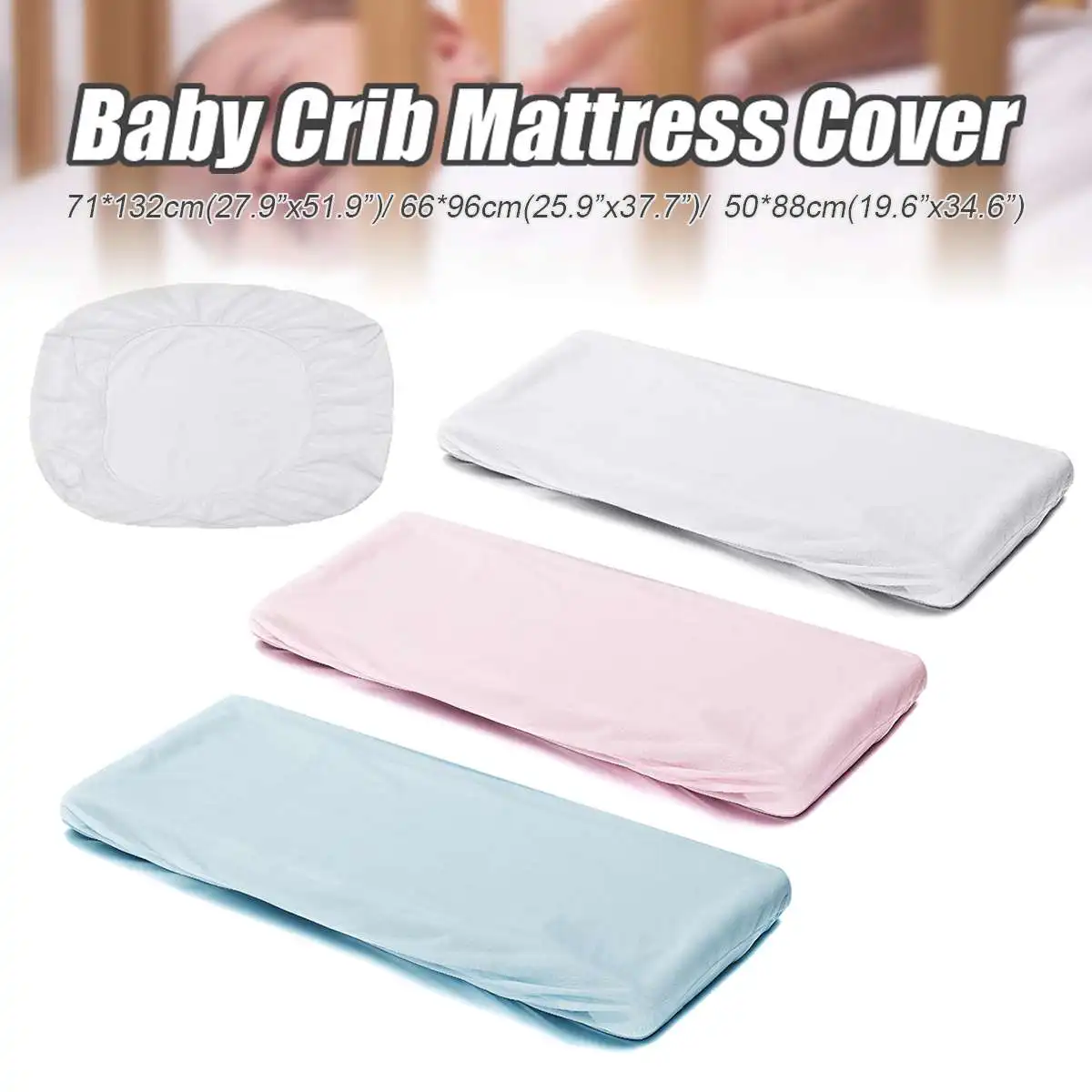 S/M/L Baby Waterproof Fitted Sheet For Newborns Cotton Soft Crib Bed Sheet For Children Mattress Cover Protector
S/M/L Baby Waterproof Fitted Sheet For Newborns Cotton Soft Crib Bed Sheet For Children Mattress Cover Protector
