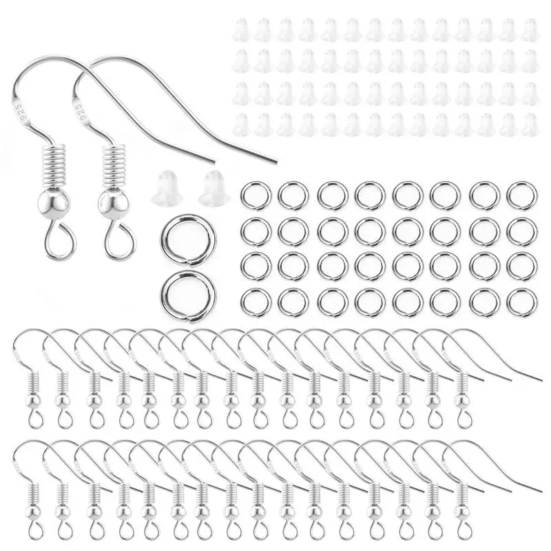 Handmade Dangler 925 Silvering Ear Hooks With Beads Earrings DIY Set Jewelry Materials Eardrop Making Supplies Accessories
Handmade Dangler 925 Silvering Ear Hooks With Beads Earrings DIY Set Jewelry Materials Eardrop Making Supplies Accessories