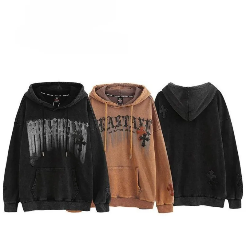 The original design of hoodie in autumn and winter men and women old loose retro self-cultivation
The original design of hoodie in autumn and winter men and women old loose retro self-cultivation