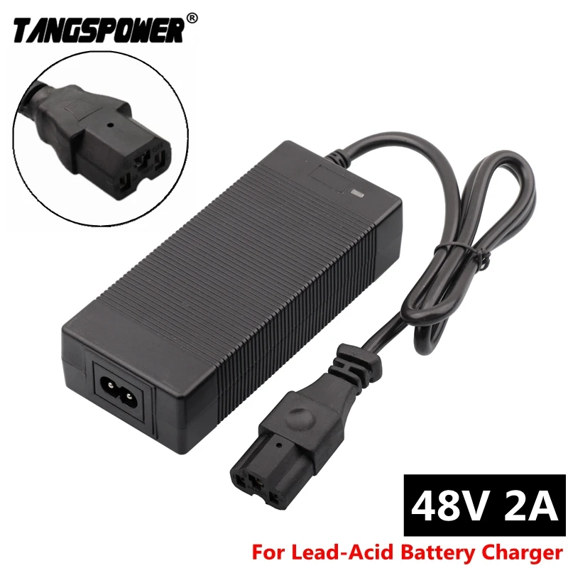 48V 2A Lead-acid Battery Charger for Electric Bike Scooters Motorcycle 57.6V Lead acid Battery Charger with PC IEC connector
48V 2A Lead-acid Battery Charger for Electric Bike Scooters Motorcycle 57.6V Lead acid Battery Charger with PC IEC connector