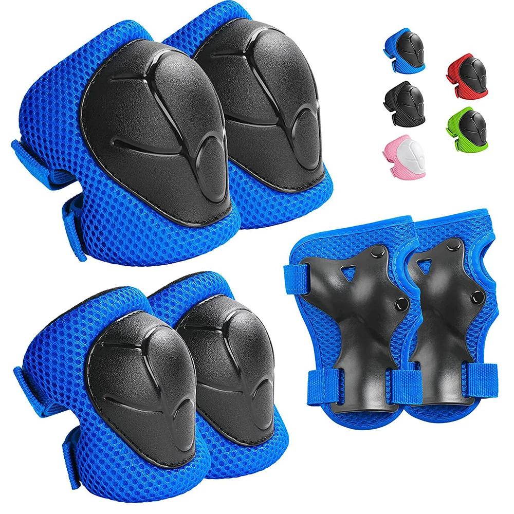 

Kids Youth Knee Pad Elbow Pads Guards Protective Gear Set for Roller Skates Cycling BMX Bike Skateboard Inline Skatings Scooter