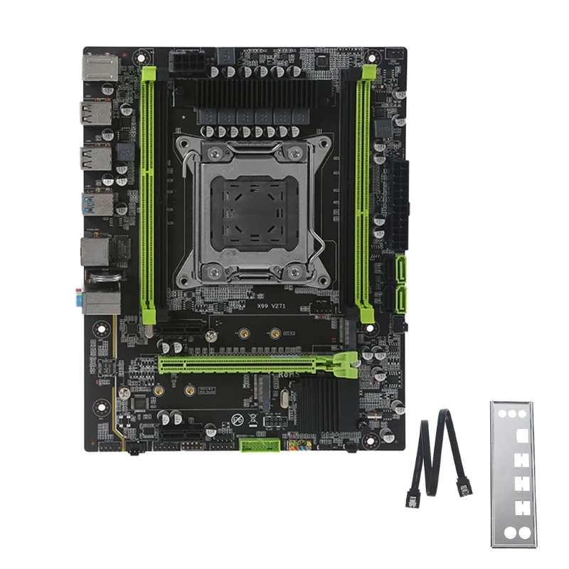 X99 Base Plate Motherboard 4 Channels for Intel XEON E5 X99 LGA2011-3 DDR4 Recc NON-ECC NVME Memory USB3.0 SATA3.0 Port Dropship
X99 Base Plate Motherboard 4 Channels for Intel XEON E5 X99 LGA2011-3 DDR4 Recc NON-ECC NVME Memory USB3.0 SATA3.0 Port Dropship