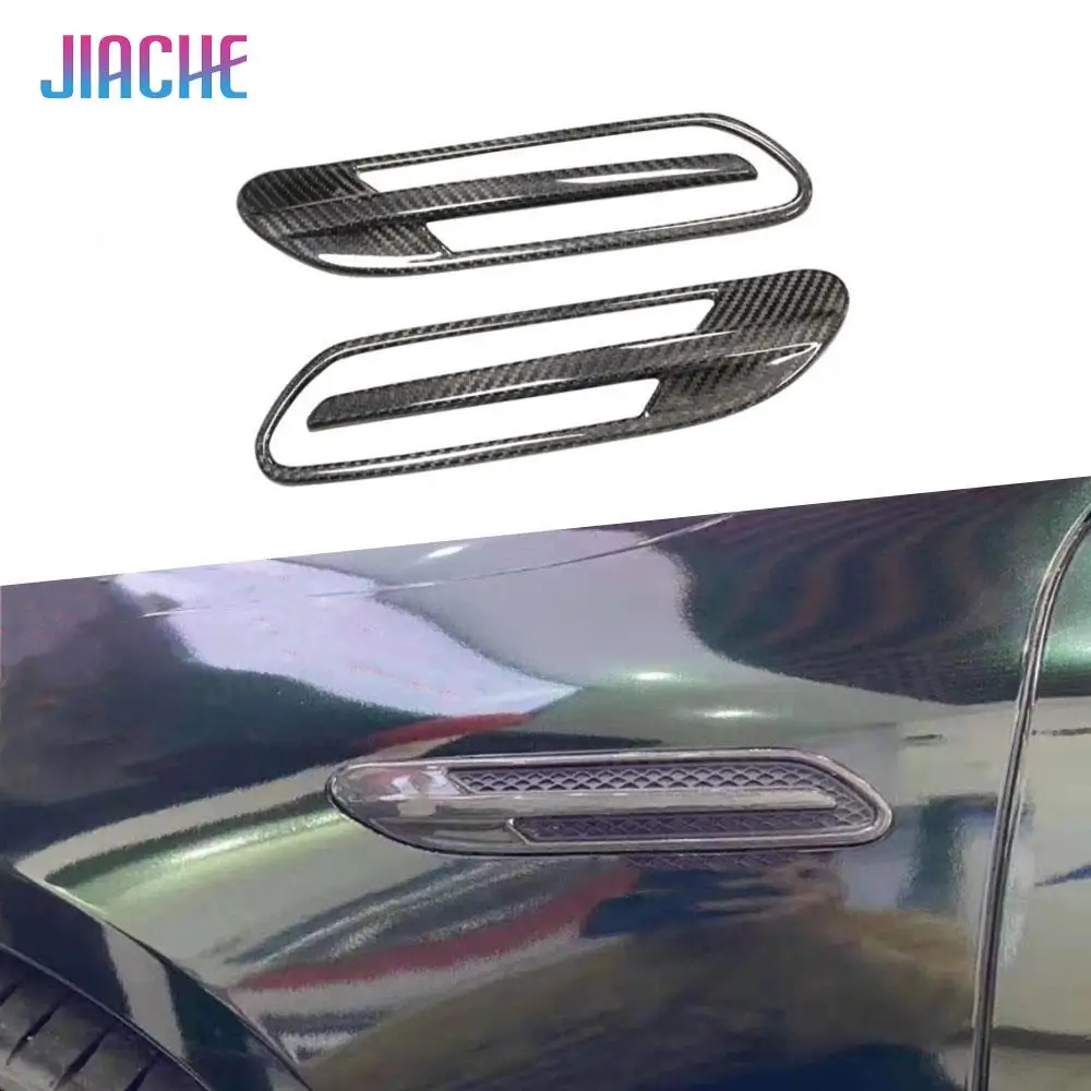 Carbon Fiber Car Front Side Bumper Air Vent Covers Trims for Mercedes Benz GT50 GT53 GT63 AMG 4 Door 2019-2021 Trims FRP Body Ki
Carbon Fiber Car Front Side Bumper Air Vent Covers Trims for Mercedes Benz GT50 GT53 GT63 AMG 4 Door 2019-2021 Trims FRP Body Ki
