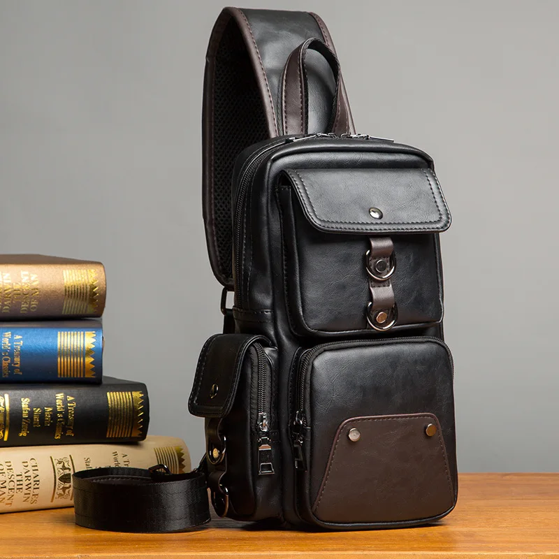 Vintage For Luxury Leather Bags Messenger Single Men Bag Casual Crossbody New Fashion Waterproof Chest Bag Bags 2022 Shoulder
Vintage For Luxury Leather Bags Messenger Single Men Bag Casual Crossbody New Fashion Waterproof Chest Bag Bags 2022 Shoulder