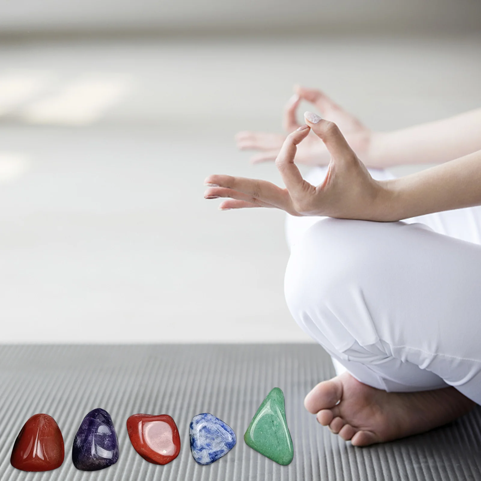 Chakra Energy Healing Stone Combination Set Natural Crystal Gemstone Hexagonal Column Ornaments Decoration For Chakra Therapy
Chakra Energy Healing Stone Combination Set Natural Crystal Gemstone Hexagonal Column Ornaments Decoration For Chakra Therapy