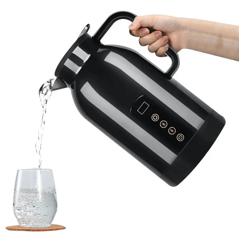 Car Water Heater Kettle Black Car Coffee Warmer 1150ml 12V/24V Electric Car Cup Strong Sealing Touch Screen Temperature Control
Car Water Heater Kettle Black Car Coffee Warmer 1150ml 12V/24V Electric Car Cup Strong Sealing Touch Screen Temperature Control