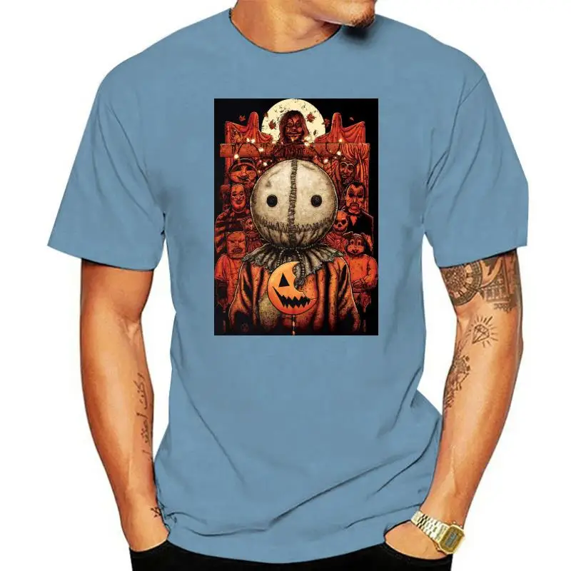 Trick r Treat Sam Premium black regular fit horror T Shirt by William Anderson 100% cotton tee shirt tops wholesale tee
Trick r Treat Sam Premium black regular fit horror T Shirt by William Anderson 100% cotton tee shirt tops wholesale tee