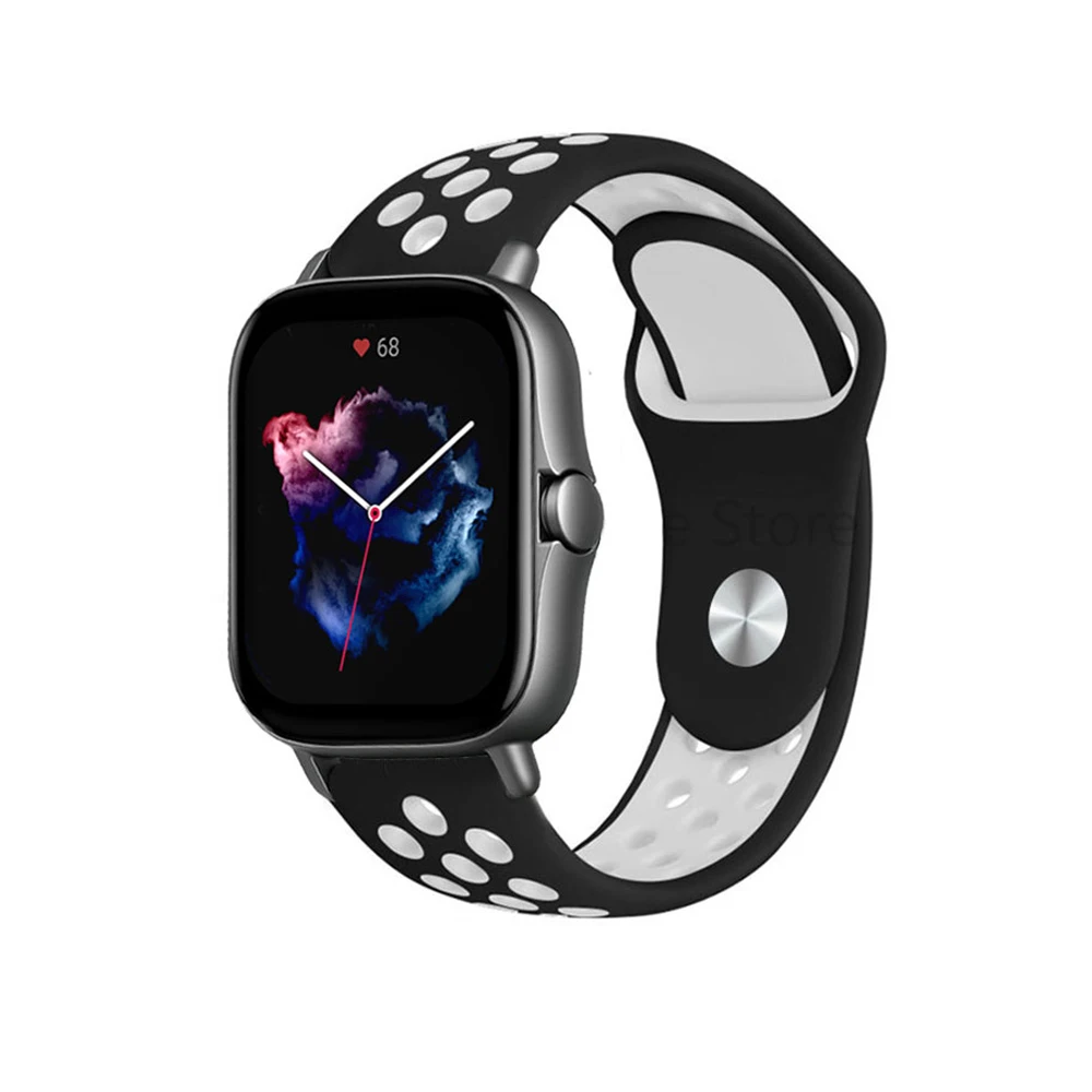 20mm 22mm Bracelet for Amazfit strap Silicone GTS/2/2e/GTS2 Mini/GTR 42mm/47mm/GTR2/2e/stratos 2/3 Sport Watch band Amazfit bip
20mm 22mm Bracelet for Amazfit strap Silicone GTS/2/2e/GTS2 Mini/GTR 42mm/47mm/GTR2/2e/stratos 2/3 Sport Watch band Amazfit bip