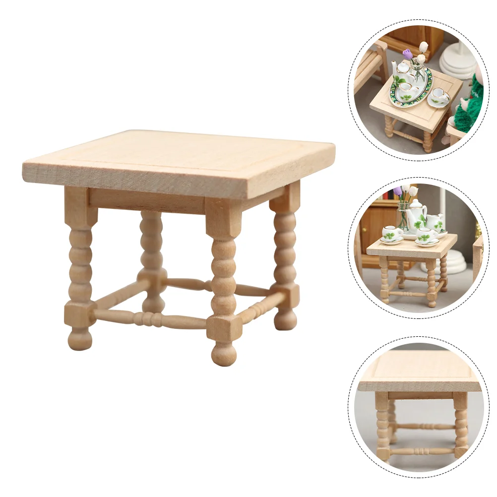 House Dining Table Set Wooden Tea Tables Model Simulation Tea Table Non- Furniture
House Dining Table Set Wooden Tea Tables Model Simulation Tea Table Non- Furniture