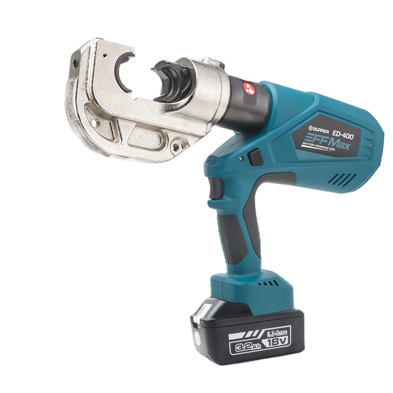 HOT SALE ZUPPER ED-400 Easy Operation Cordless Hydraulic Cable Lug Crimper Electric Battery Powered Crimping Tool
HOT SALE ZUPPER ED-400 Easy Operation Cordless Hydraulic Cable Lug Crimper Electric Battery Powered Crimping Tool