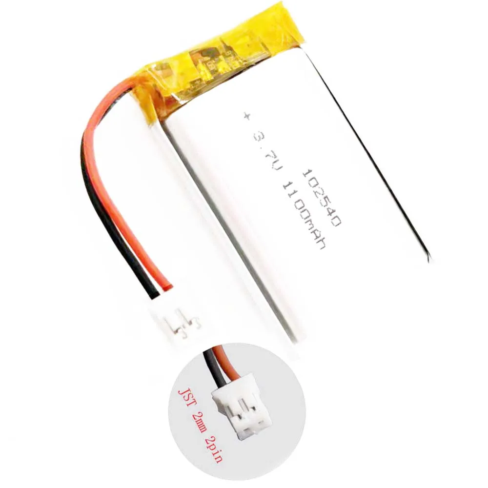 1Pcs 3.7V 1100mAh 102540 Lithium Polymer Ion Battery Electric Toys MP4 GPS MP3 Mobile Power Smart Watch
1Pcs 3.7V 1100mAh 102540 Lithium Polymer Ion Battery Electric Toys MP4 GPS MP3 Mobile Power Smart Watch