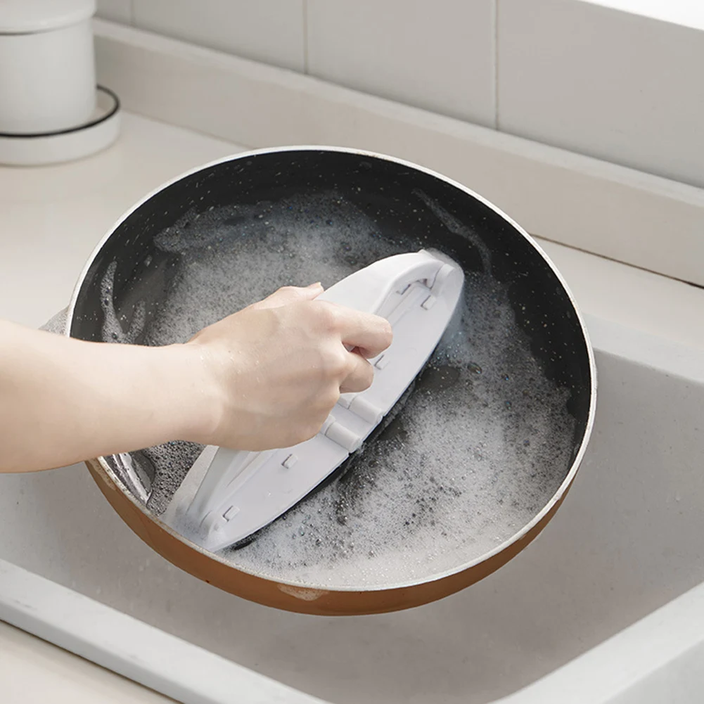 1/2pcs Folding Sponge Cleaning Brush Scouring Dish Washing Brush With Handle Bathroom Floor Kitchen Glass Household Cleaning Too
1/2pcs Folding Sponge Cleaning Brush Scouring Dish Washing Brush With Handle Bathroom Floor Kitchen Glass Household Cleaning Too