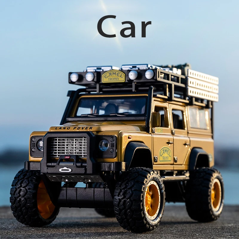 

1:28 Toys Car Trucks SUV Alloy Model Diecast Vehicles Cross Country Car Kids Children Gifts Collection Simulation Toys For Boys