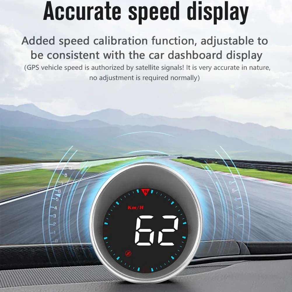 Car GPS Speedometer G5 HUD Head-up Display Odometer LED Screen Speed Gauges Warning Alarm For Yacht Boat 12/24V
Car GPS Speedometer G5 HUD Head-up Display Odometer LED Screen Speed Gauges Warning Alarm For Yacht Boat 12/24V