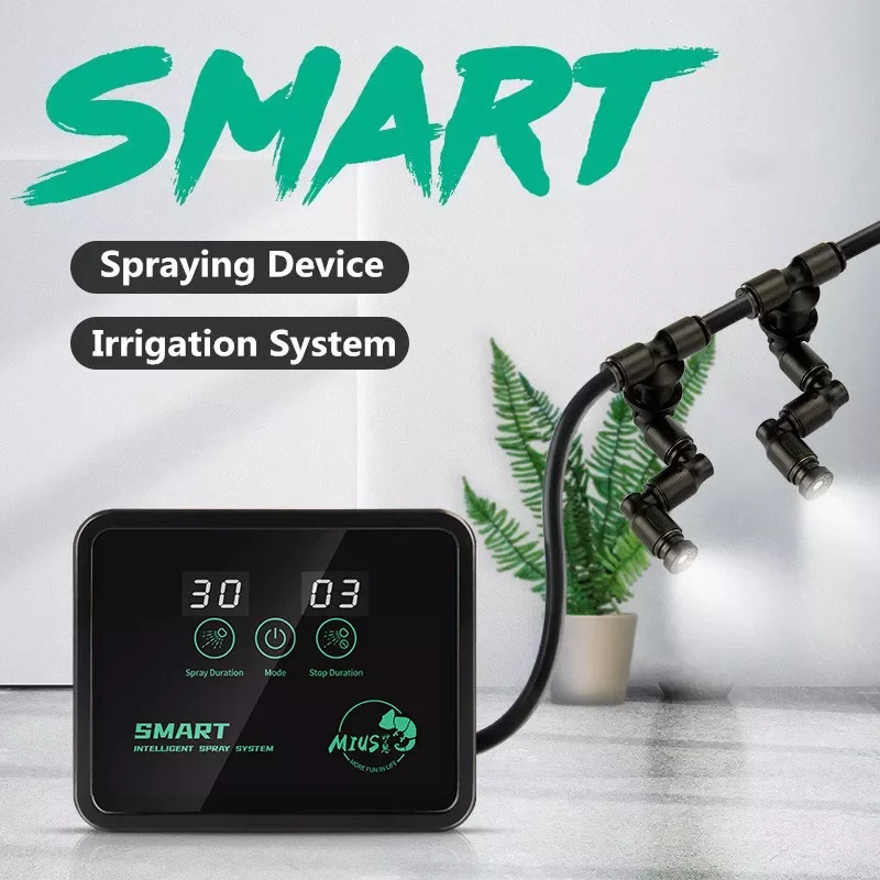 Intelligent Reptile Fogger Terrariums Humidifier Electronic Timer Automatic Mist Rainforest Spray System Kit Sprinkler Control
Intelligent Reptile Fogger Terrariums Humidifier Electronic Timer Automatic Mist Rainforest Spray System Kit Sprinkler Control