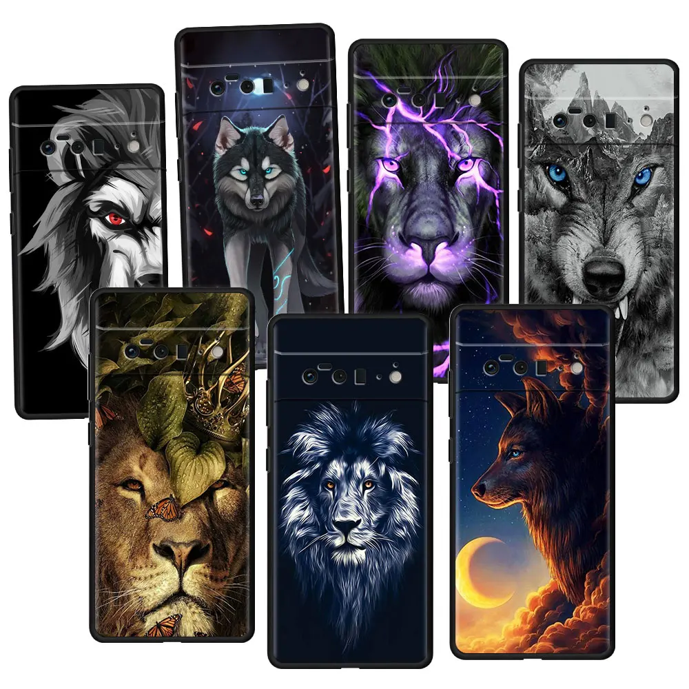 Wolf Lion Black Shockproof Case Coque for Pixel 5 4a 4 XL 6 Pro 5a 3 5G 4XL 4G 3XL 6Pro Silicone Celular
Wolf Lion Black Shockproof Case Coque for Pixel 5 4a 4 XL 6 Pro 5a 3 5G 4XL 4G 3XL 6Pro Silicone Celular