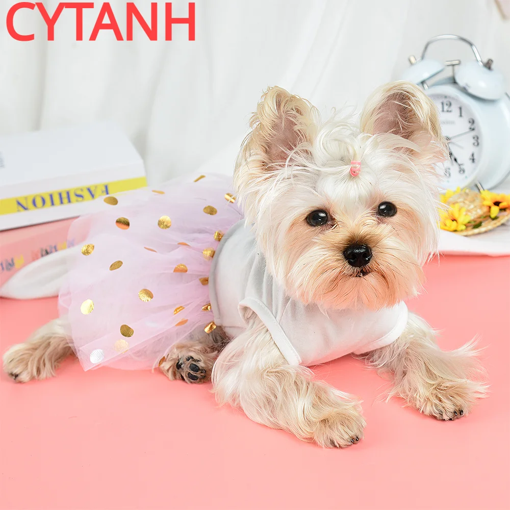 Spring Pet Dog Clothes Dogs Dress Soft Breathable Fluffy Tulle Small Medium Large Pet Costume Dogs Strawberry Pink dog robe
Spring Pet Dog Clothes Dogs Dress Soft Breathable Fluffy Tulle Small Medium Large Pet Costume Dogs Strawberry Pink dog robe
