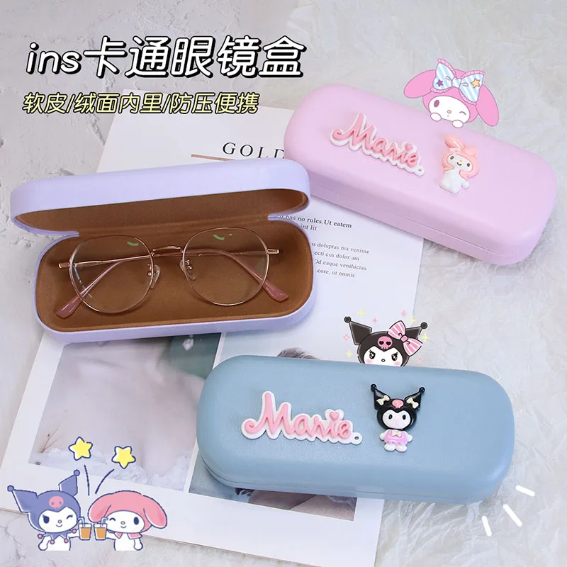 Чехол для очков Sanrios Melody Eye в стиле аниме Kuromi Cinnamoroll, футляр для хранения очков для чтения, аксессуары, портативный футляр для солнцезащитных ...
Чехол для очков Sanrios Melody Eye в стиле аниме Kuromi Cinnamoroll, футляр для хранения очков для чтения, аксессуары, портативный футляр для солнцезащитных ...