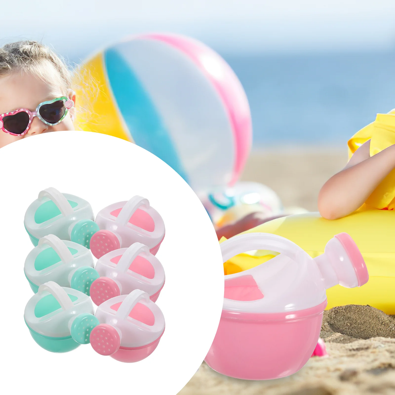 6 Pcs Kids Small Watering Can Shower Toddler Outdoor Toys Bathing Plastic Garden Seaside Houseplant
6 Pcs Kids Small Watering Can Shower Toddler Outdoor Toys Bathing Plastic Garden Seaside Houseplant