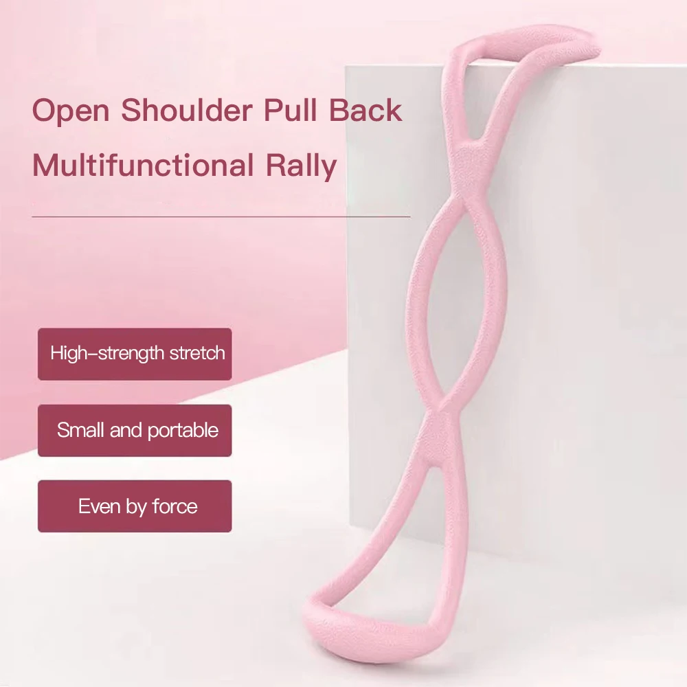 Resistance Bands Yoga Fitness Resistance TPR 8 Word Chest Expander Rope Workout Muscle Fitness Rubber Elastic Bands for Exercise
Resistance Bands Yoga Fitness Resistance TPR 8 Word Chest Expander Rope Workout Muscle Fitness Rubber Elastic Bands for Exercise