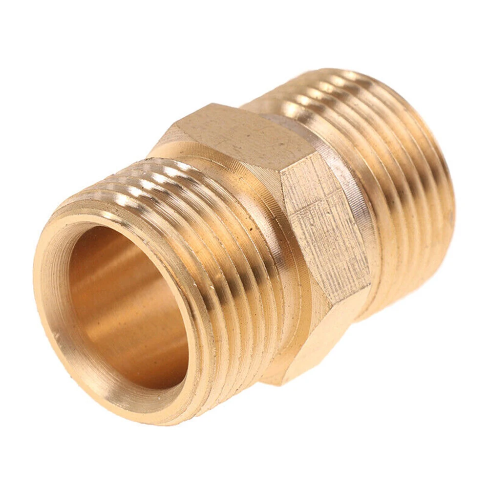 High Pressure Washer Hose Extension Connector Adapter Copper M22 14mm /15mm Male Thread Female Hose Coupler Adaptor
High Pressure Washer Hose Extension Connector Adapter Copper M22 14mm /15mm Male Thread Female Hose Coupler Adaptor