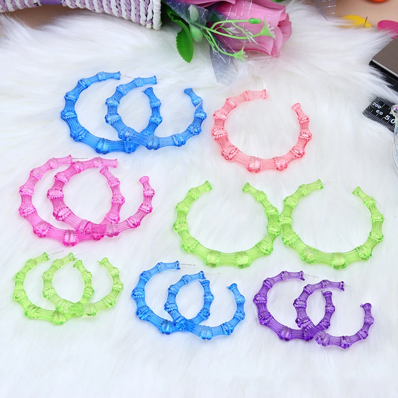 VSnow Fantasy Euro-american Style Acrylic Bamboo Joint Dangle Earings for Women Creative Arcylic Jelly Color Earings Jewelry
VSnow Fantasy Euro-american Style Acrylic Bamboo Joint Dangle Earings for Women Creative Arcylic Jelly Color Earings Jewelry