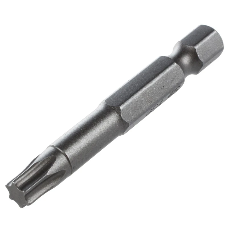 6Mm T30 Head 50Mm Long Magnetic Torx Screwdriver Insert Bits Tool 100 Pcs
6Mm T30 Head 50Mm Long Magnetic Torx Screwdriver Insert Bits Tool 100 Pcs