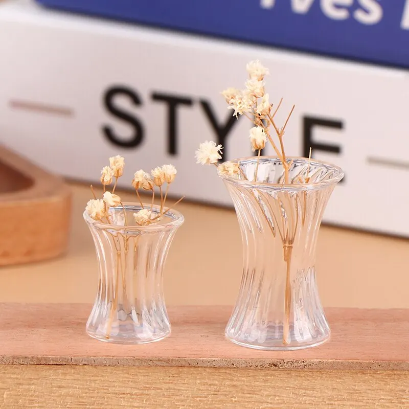 1:12 Dollhouse Miniature Glass Vase Transparent Storage Jar Flowerpot Home Garden Decor Handcrafted Accessories
1:12 Dollhouse Miniature Glass Vase Transparent Storage Jar Flowerpot Home Garden Decor Handcrafted Accessories