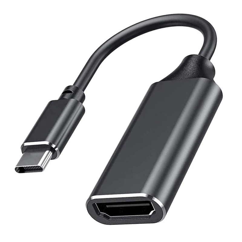 Высокоскоростной Кабель-адаптер с разъемами типа C и HDMI, 4K, 30 Гц, 10 Гбит/с
Высокоскоростной Кабель-адаптер с разъемами типа C и HDMI, 4K, 30 Гц, 10 Гбит/с
