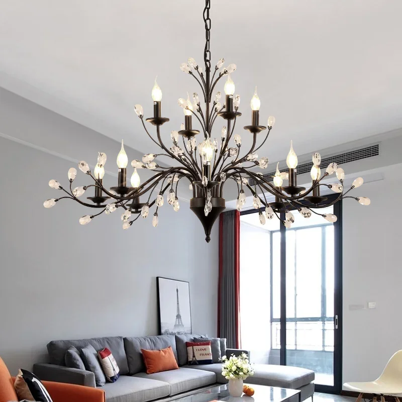 Pendant Lamp For Home Chandeliers Lights New LED Modern Ceiling Dining Living Room Kitchen Hanging Black Or Gold Lustre Lighting
Pendant Lamp For Home Chandeliers Lights New LED Modern Ceiling Dining Living Room Kitchen Hanging Black Or Gold Lustre Lighting