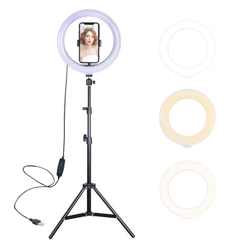 Sailvde 10 InchLED Ring Light Photography Selfie Ring Light with Tripod Stand, Suitable for Smartphone Youtube Makeup Ring Light
Sailvde 10 InchLED Ring Light Photography Selfie Ring Light with Tripod Stand, Suitable for Smartphone Youtube Makeup Ring Light