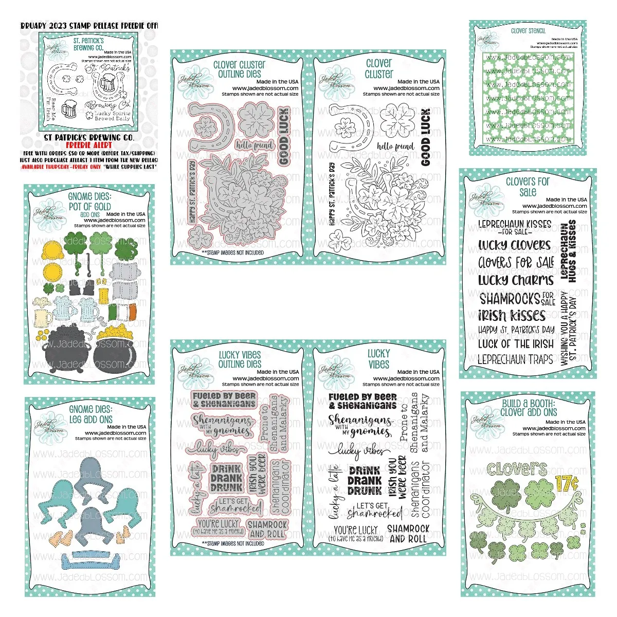New Leprechauns Deco Embossing Craft Lucky Vibes Stamp Clover Stencil Diy Gnome Dies: Leg Pot of Gold Add Ons Metal Cutting Dies
New Leprechauns Deco Embossing Craft Lucky Vibes Stamp Clover Stencil Diy Gnome Dies: Leg Pot of Gold Add Ons Metal Cutting Dies
