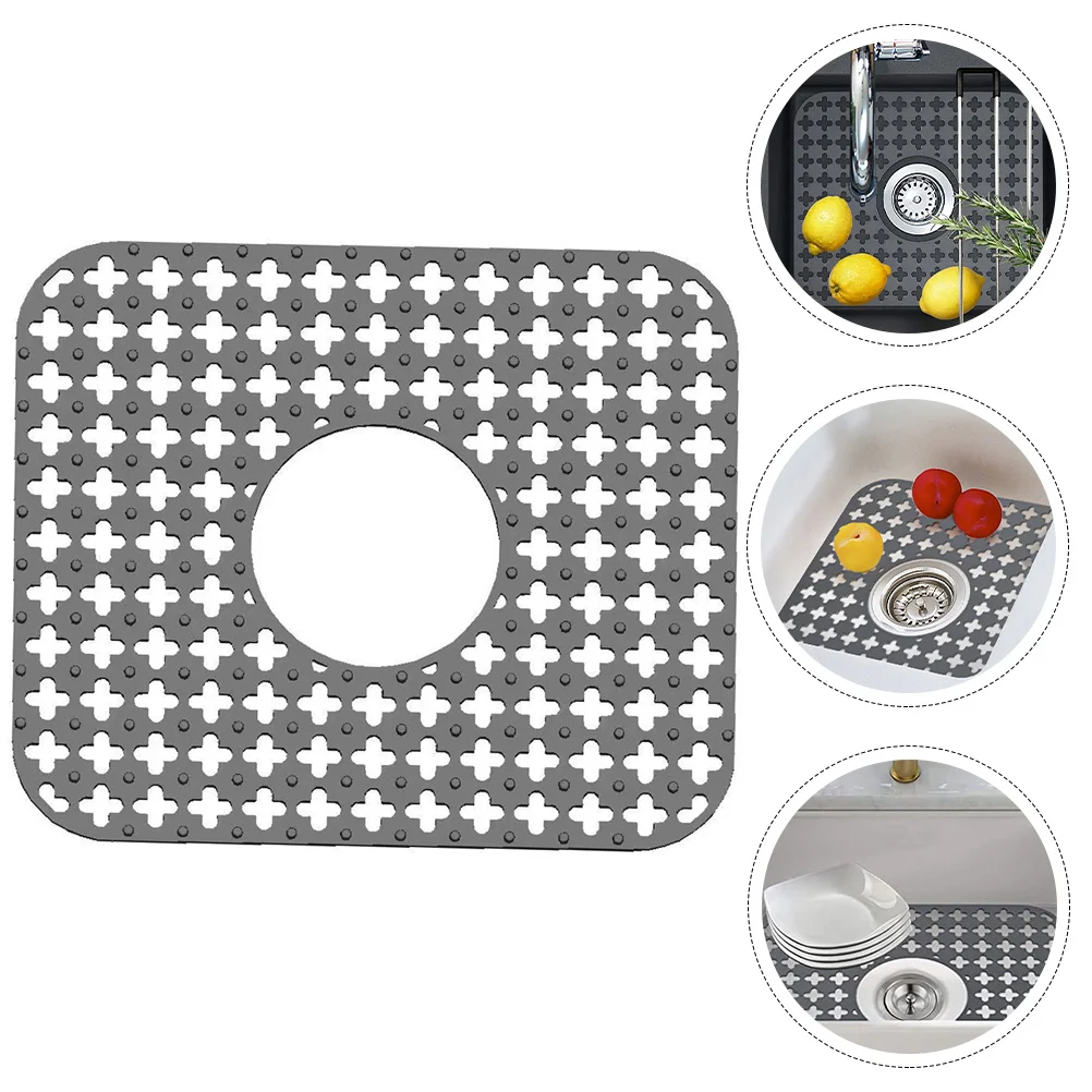Sink Mat Kitchen Pad Protector Silicone Draining Matsbottom Drain Countertop Dish Protectorsdrying Hollowdrainer Grid Rubber
Sink Mat Kitchen Pad Protector Silicone Draining Matsbottom Drain Countertop Dish Protectorsdrying Hollowdrainer Grid Rubber