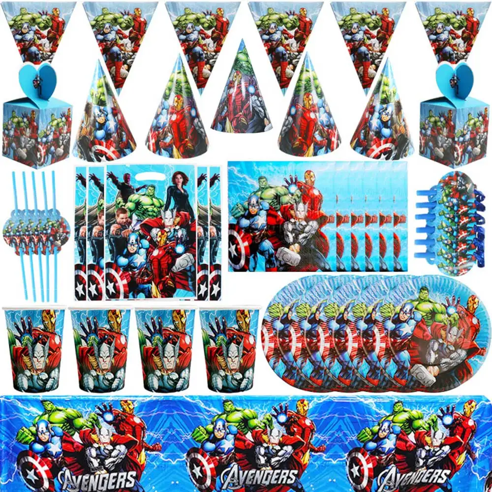 Disney Marvel The Avenger Super Hero Theme Disposable Tablecloth Cup Plate Napkin Backdrop For Birthday Party Baby Shower Decor
Disney Marvel The Avenger Super Hero Theme Disposable Tablecloth Cup Plate Napkin Backdrop For Birthday Party Baby Shower Decor