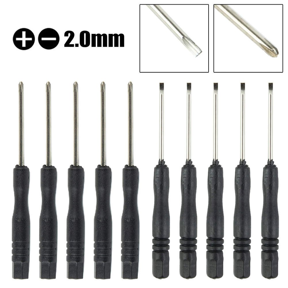 10pcs 3.22Inch Cross Slotted Small Screwdrivers 45 Steel For Disassemble Toys Small Items Cutter Head 2mm Anti Slip Hand Tools
10pcs 3.22Inch Cross Slotted Small Screwdrivers 45 Steel For Disassemble Toys Small Items Cutter Head 2mm Anti Slip Hand Tools